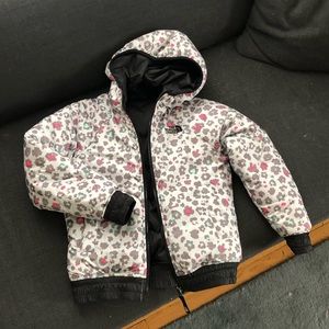 The north face reversible jacket for girls